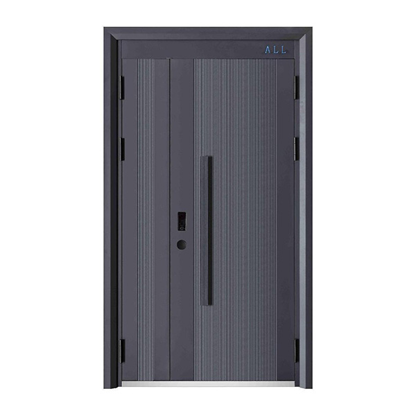 Insulated armored entrance door, cold and wind resistant security door for cold regions