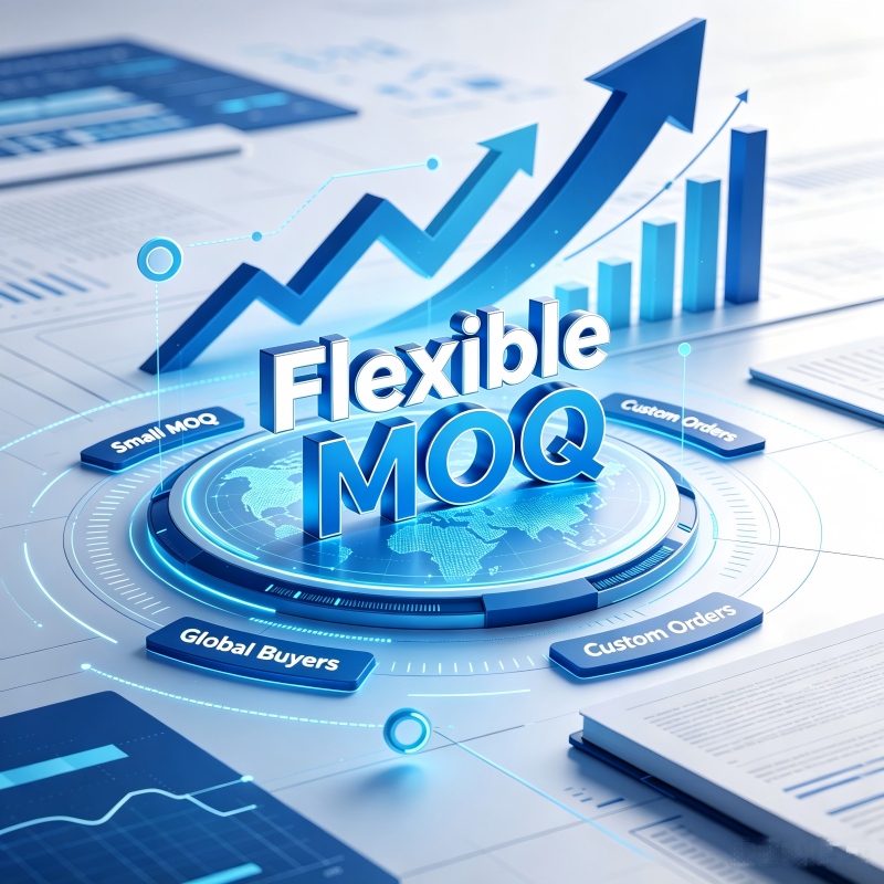 Flexible Low MOQ Solution custom small minimum order quantity for global buyers